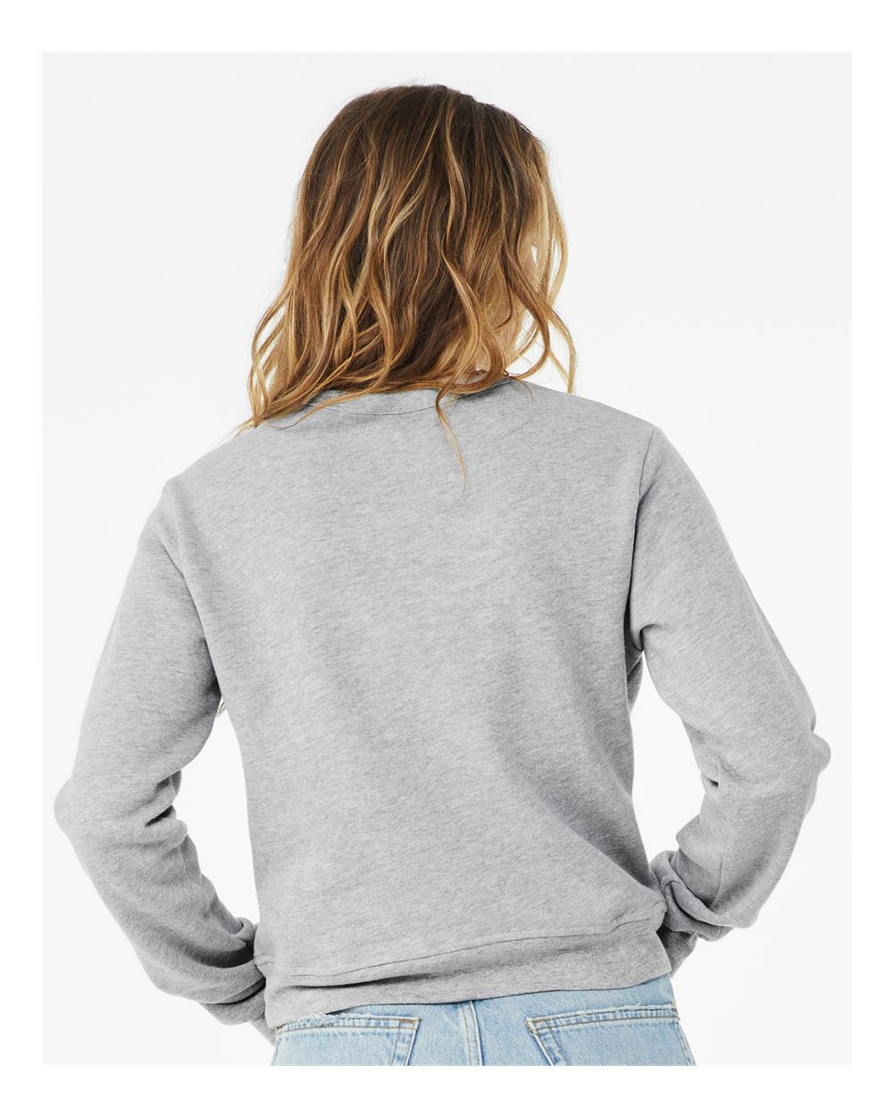 Ladies Gray Sweatshirt - West De Pere Phantoms Overlap