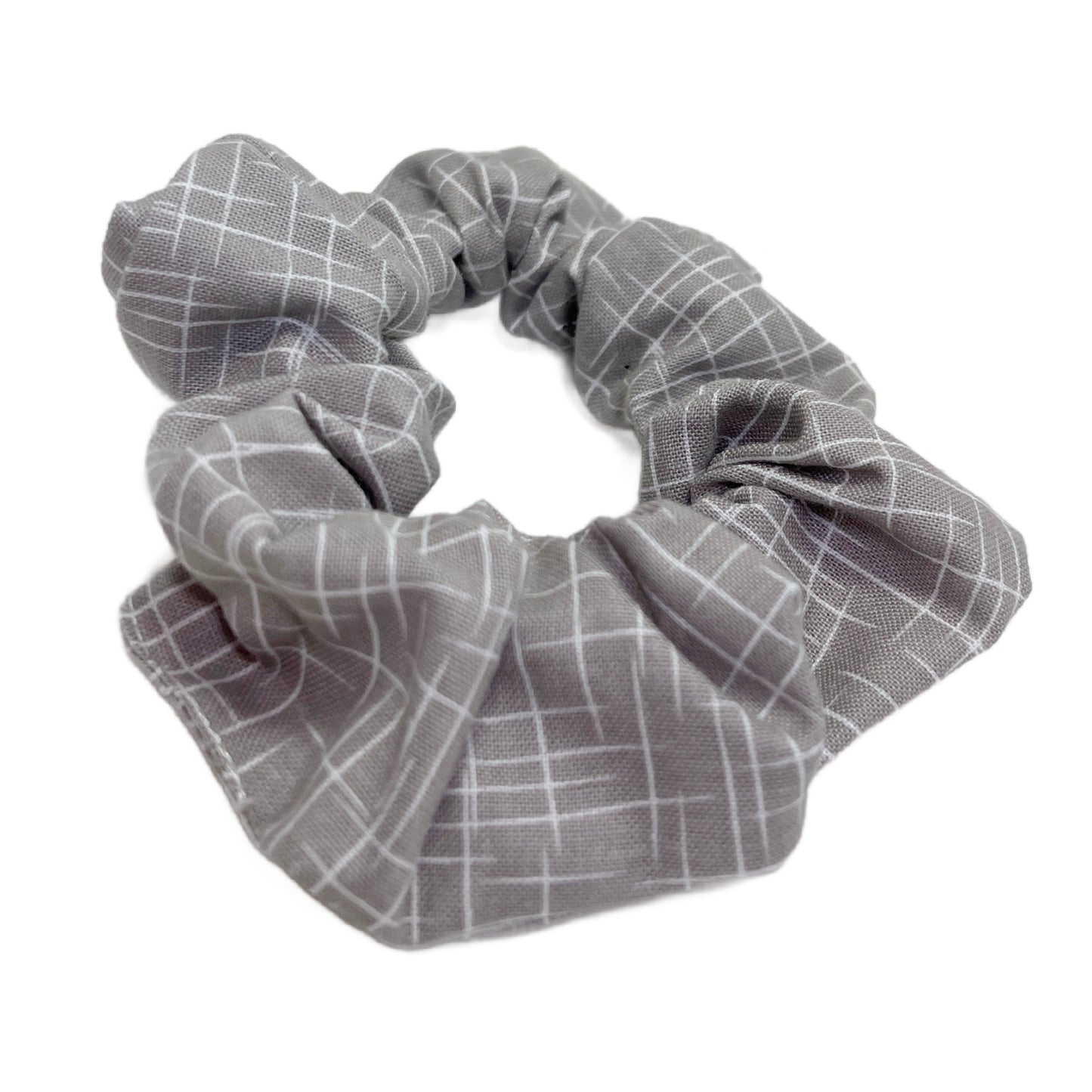 Hair Scrunchie | Gray Hatch
