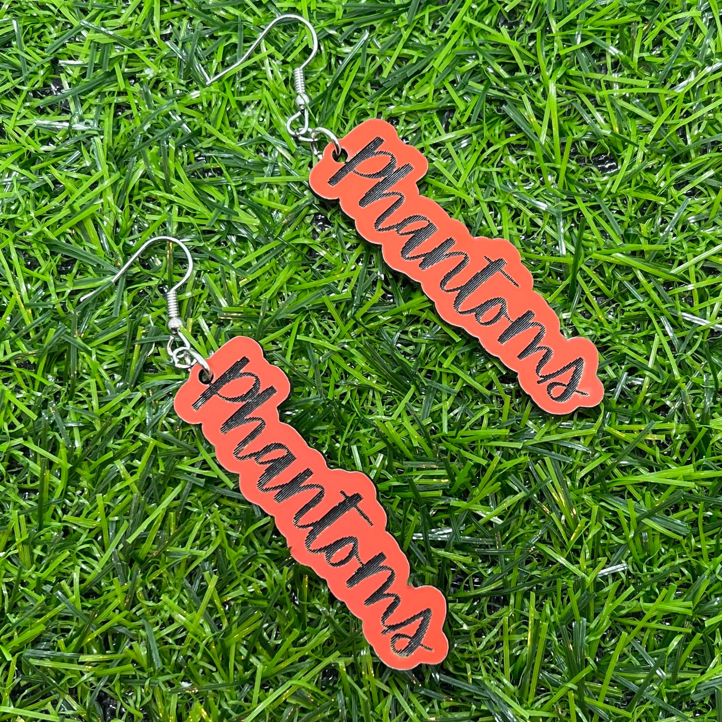 West De Pere Phantoms Earrings