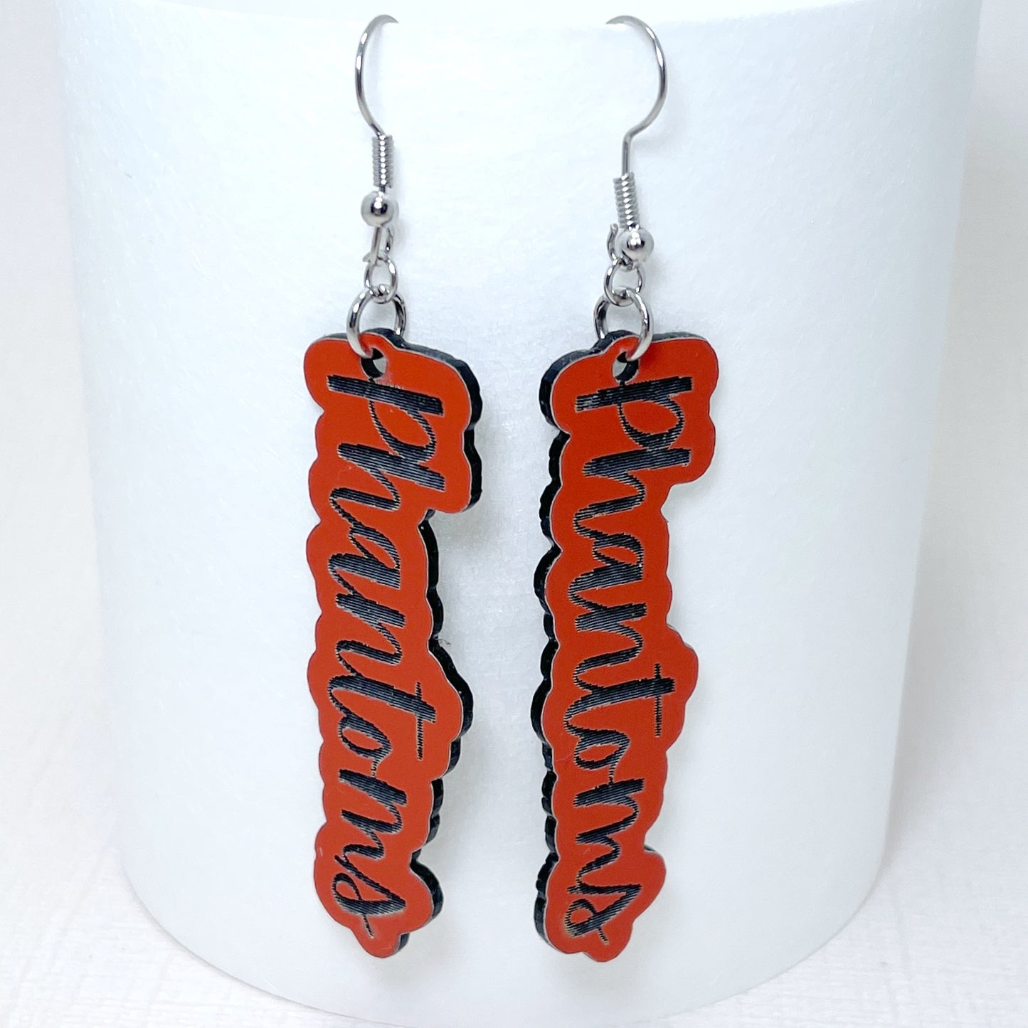 West De Pere Phantoms Earrings