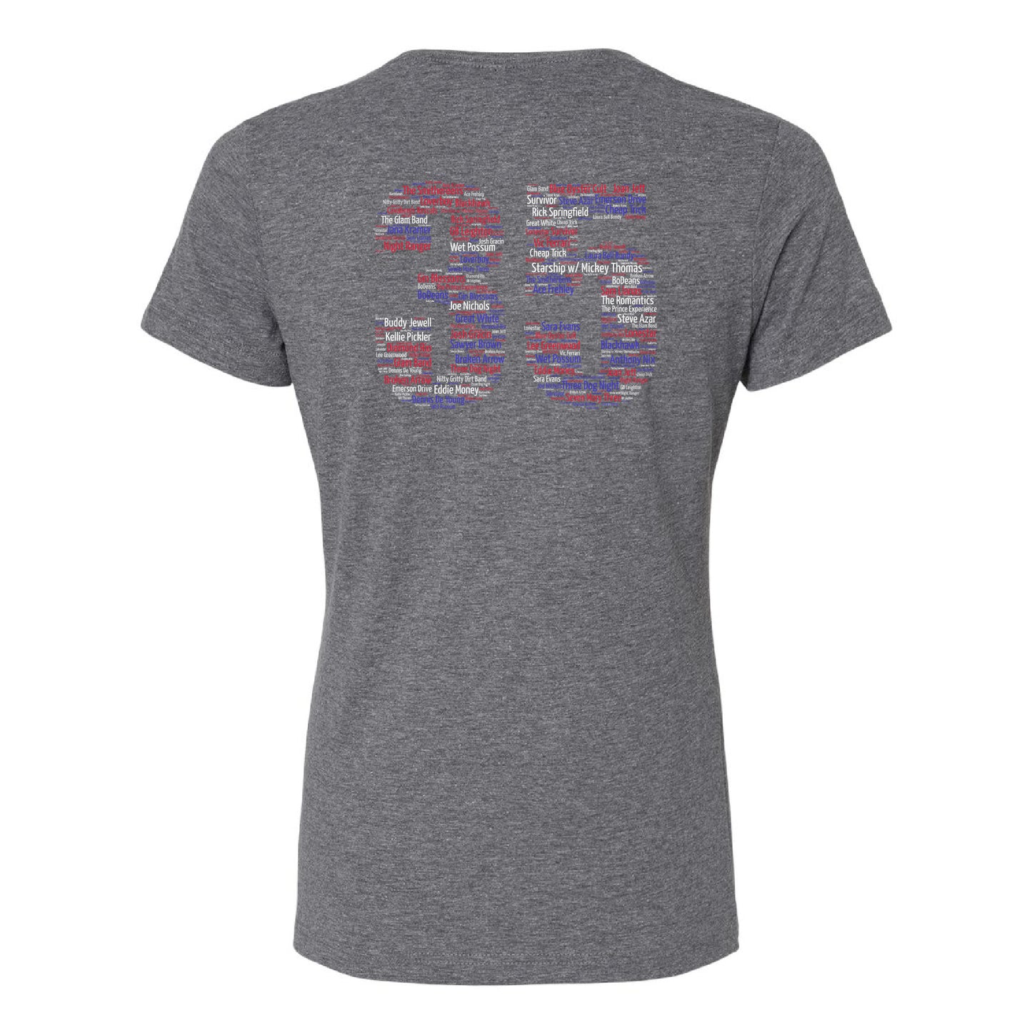 Celebrate De Pere 35th Anniversary Ladies T-Shirt – Heather Gray or Light Blue