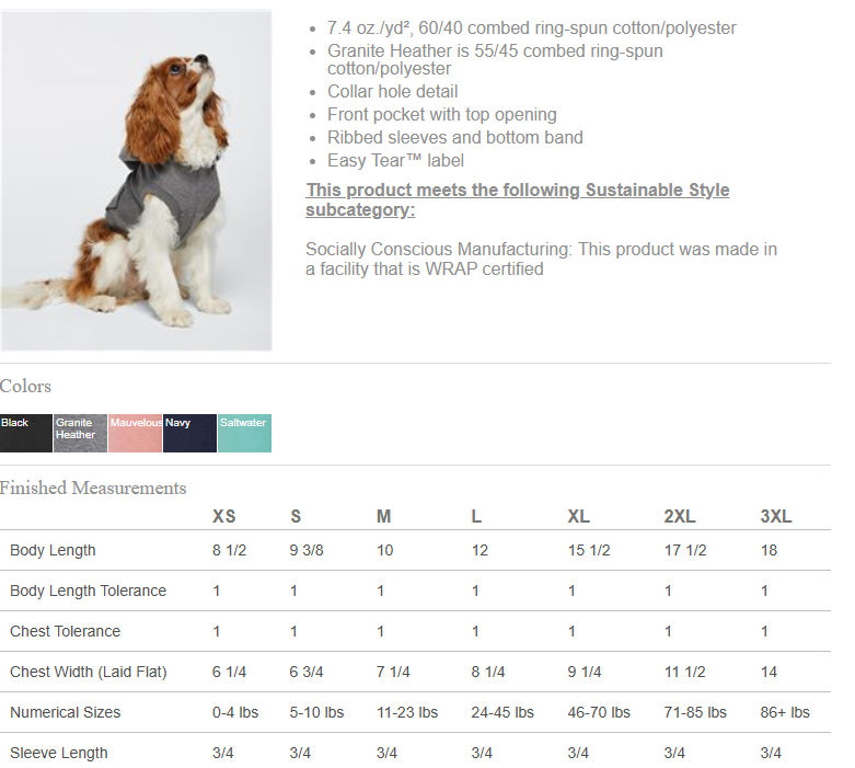 Aqua Custom Dog Hoodie – Personalized Pet Sweatshirt with Name
