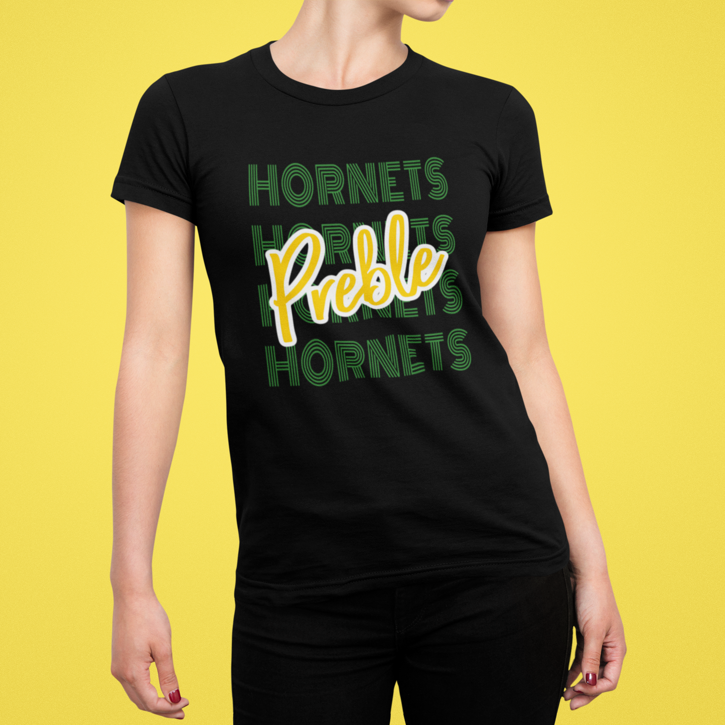 Preble Hornets Retro Tee - Unisex Sizing