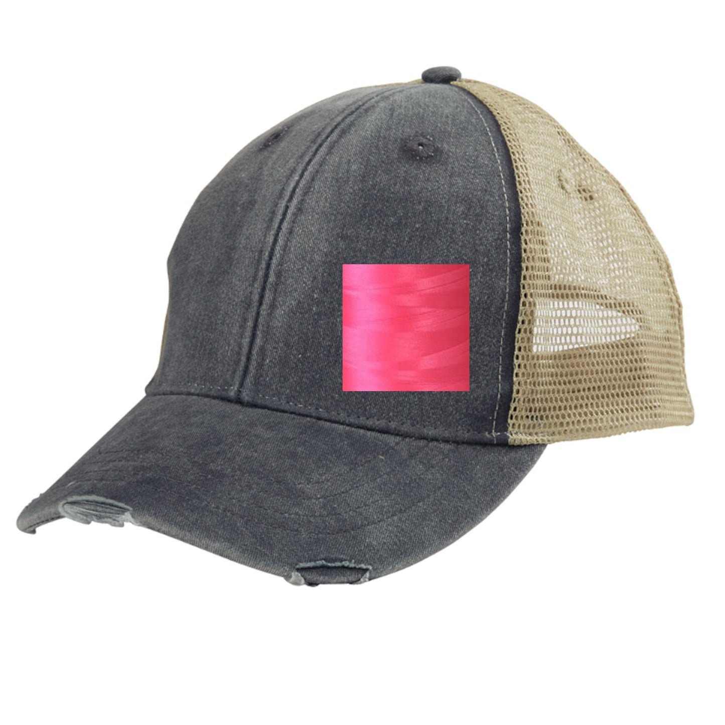 Illinois Hat | Distressed Snapback Trucker | state cap | many color choices