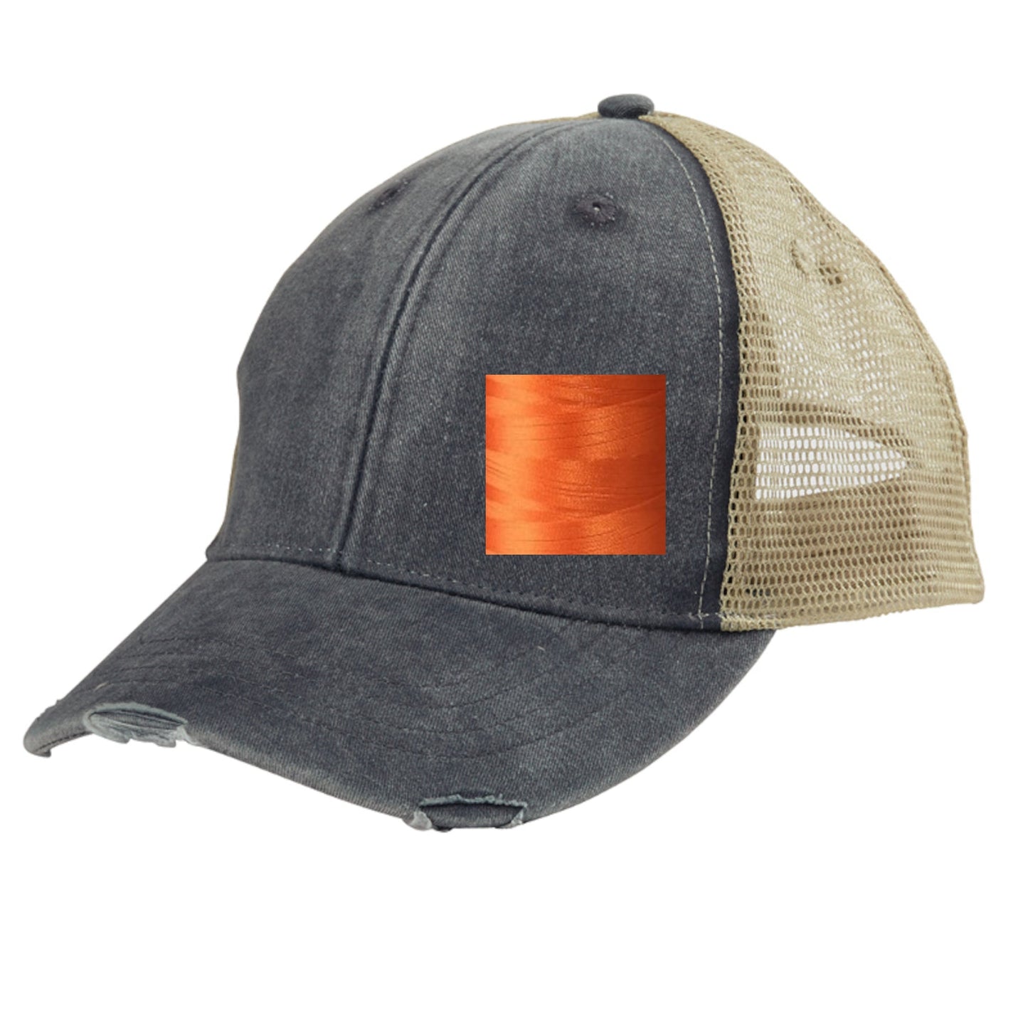Illinois Hat | Distressed Snapback Trucker | state cap | many color choices