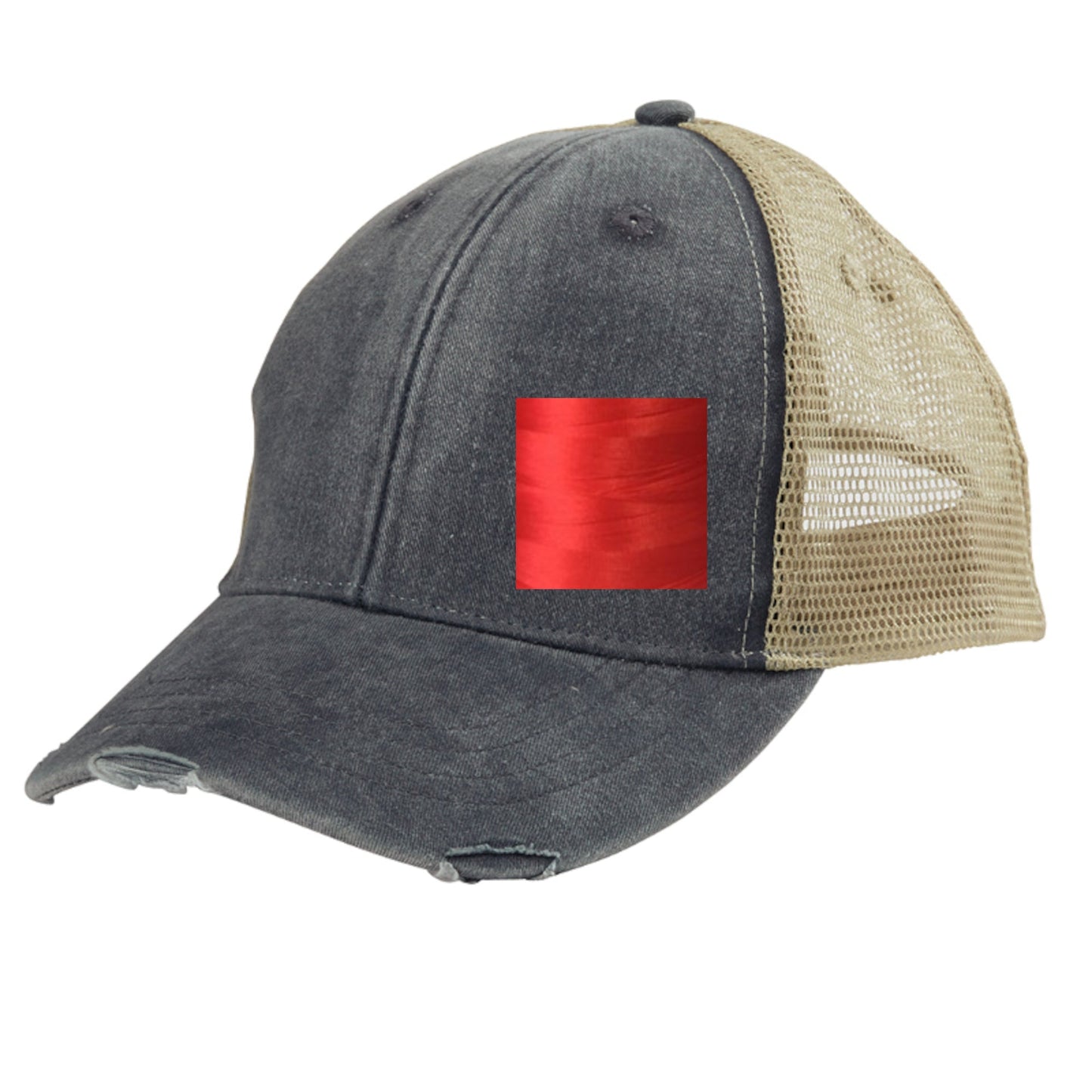 Illinois Hat | Distressed Snapback Trucker | state cap | many color choices
