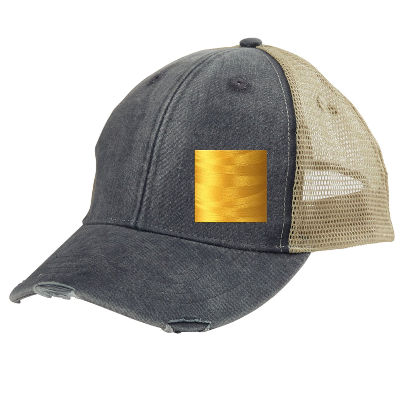 Illinois Hat | Distressed Snapback Trucker | state cap | many color choices