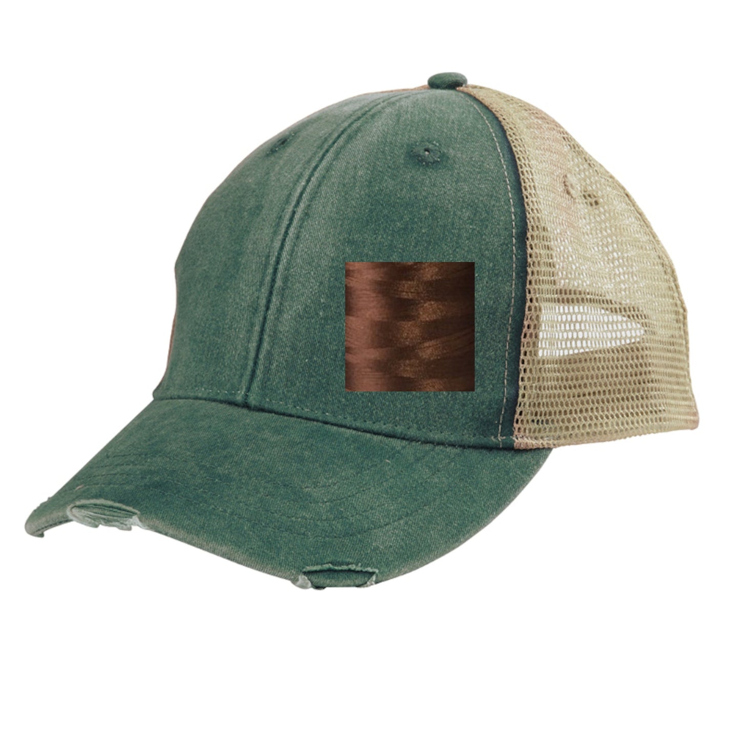 Illinois Hat | Distressed Snapback Trucker | state cap | many color choices