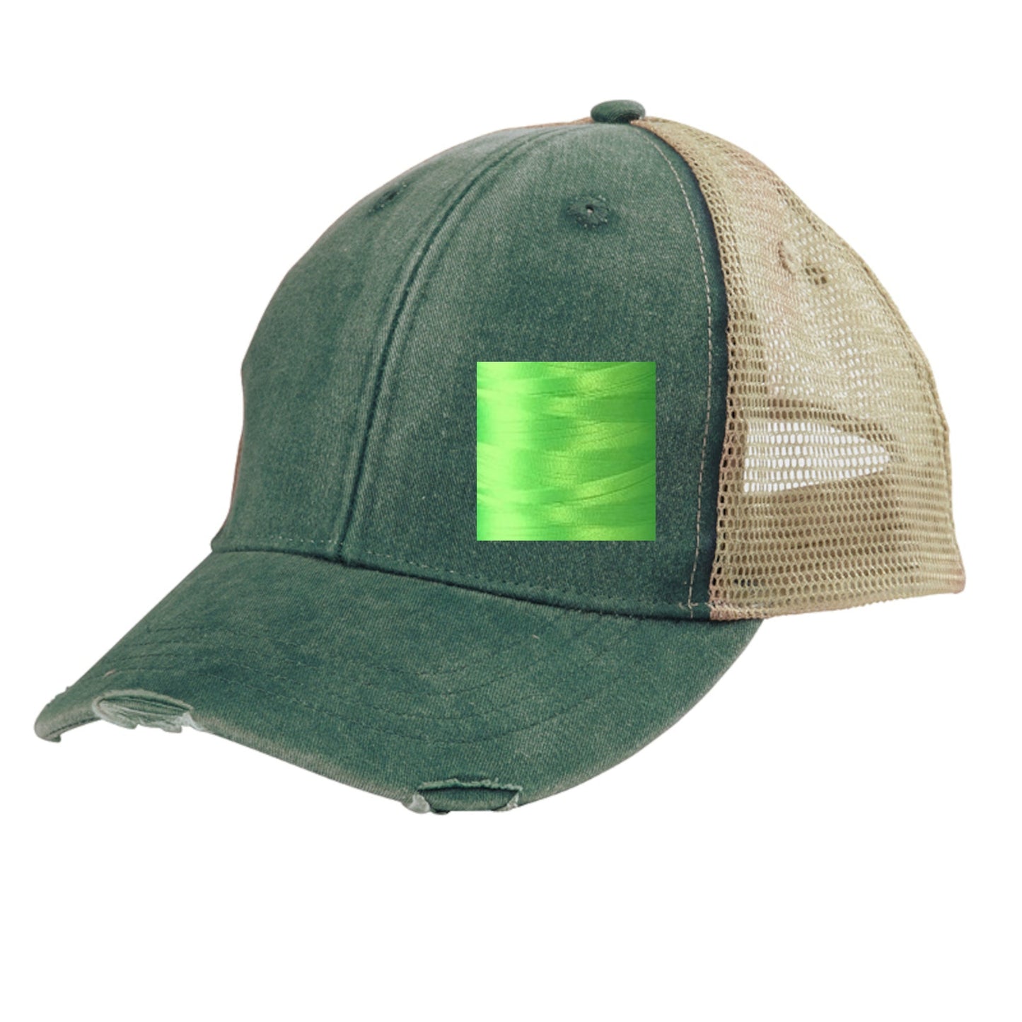 Illinois Hat | Distressed Snapback Trucker | state cap | many color choices