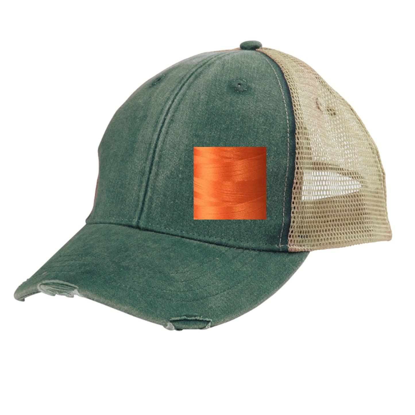 Illinois Hat | Distressed Snapback Trucker | state cap | many color choices
