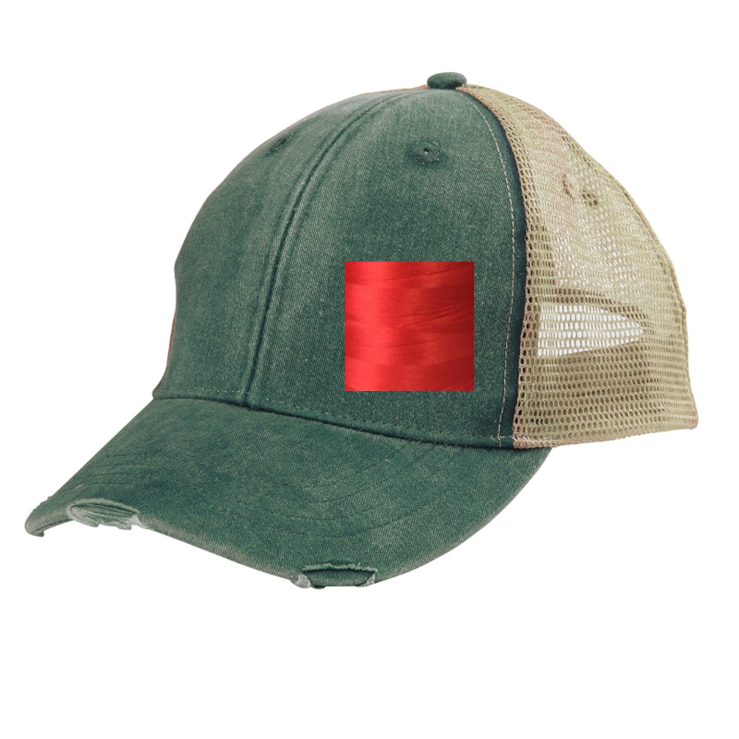 Illinois Hat | Distressed Snapback Trucker | state cap | many color choices
