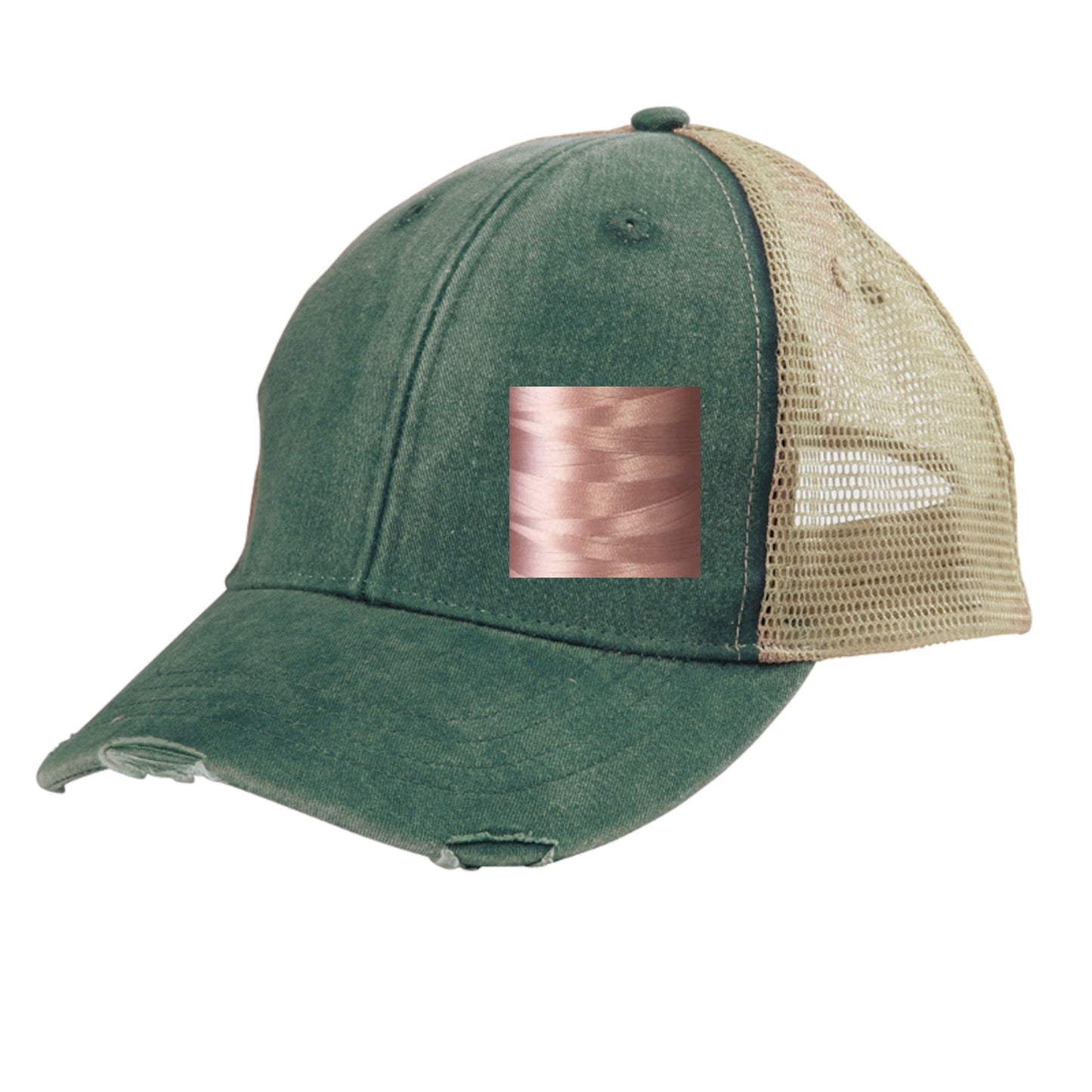 Illinois Hat | Distressed Snapback Trucker | state cap | many color choices