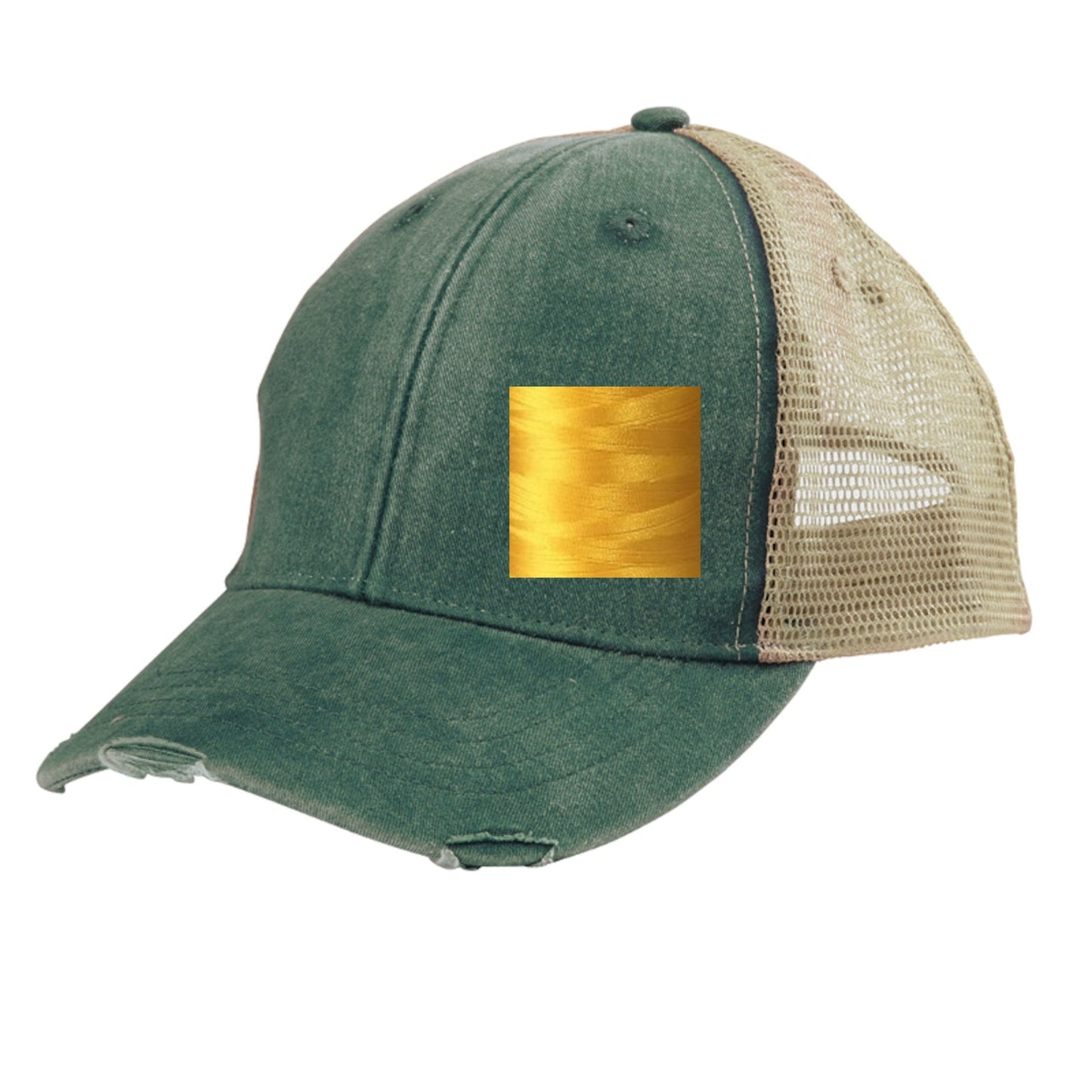 Illinois Hat | Distressed Snapback Trucker | state cap | many color choices
