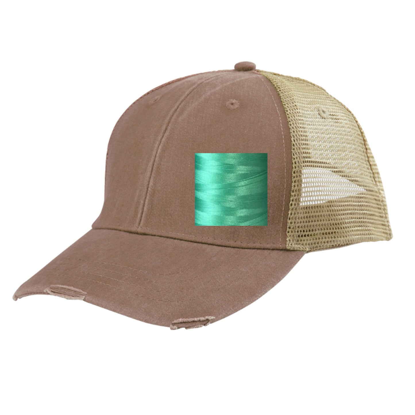 Illinois Hat | Distressed Snapback Trucker | state cap | many color choices