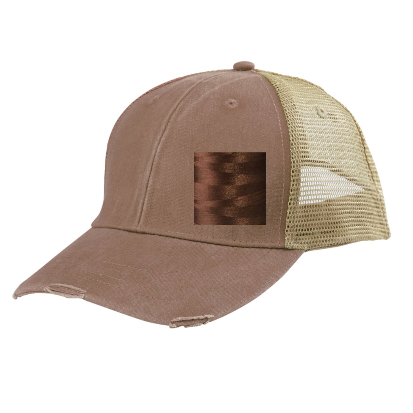 Illinois Hat | Distressed Snapback Trucker | state cap | many color choices
