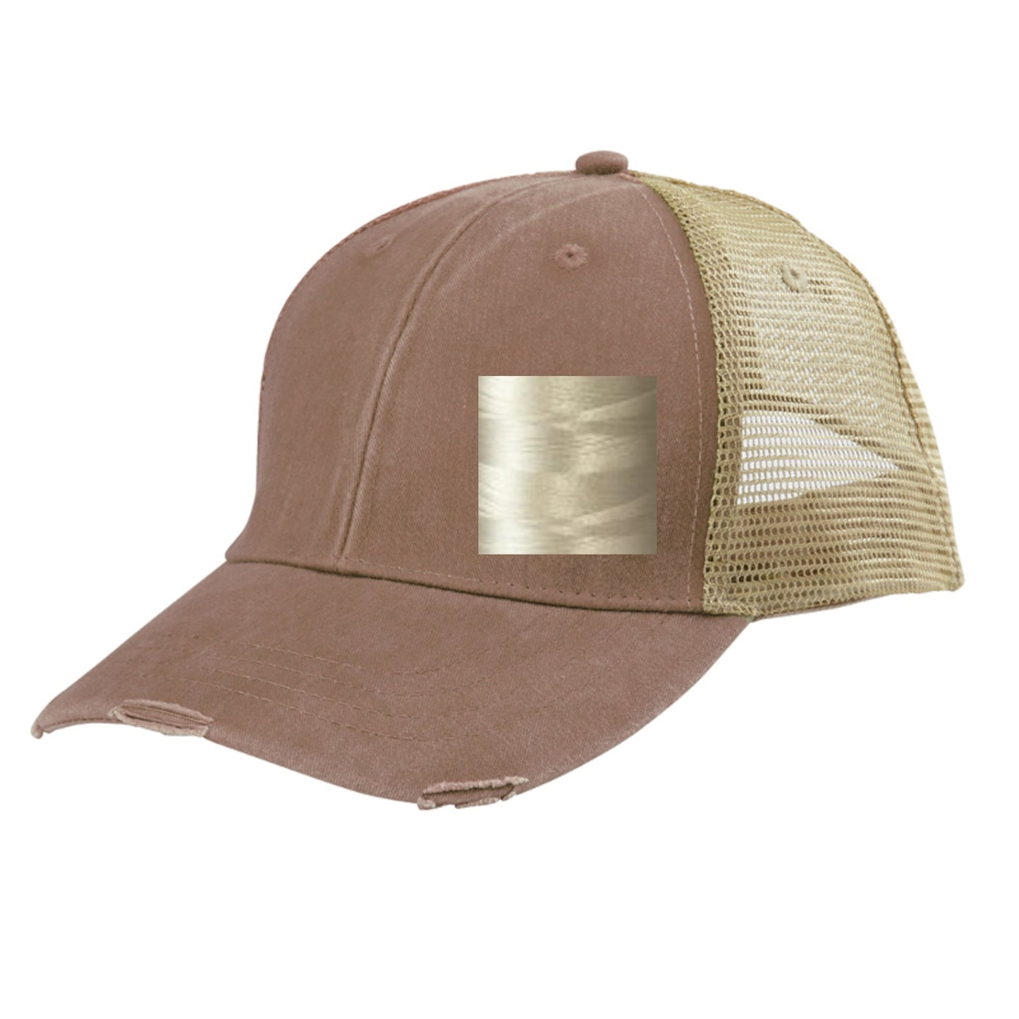 Illinois Hat | Distressed Snapback Trucker | state cap | many color choices