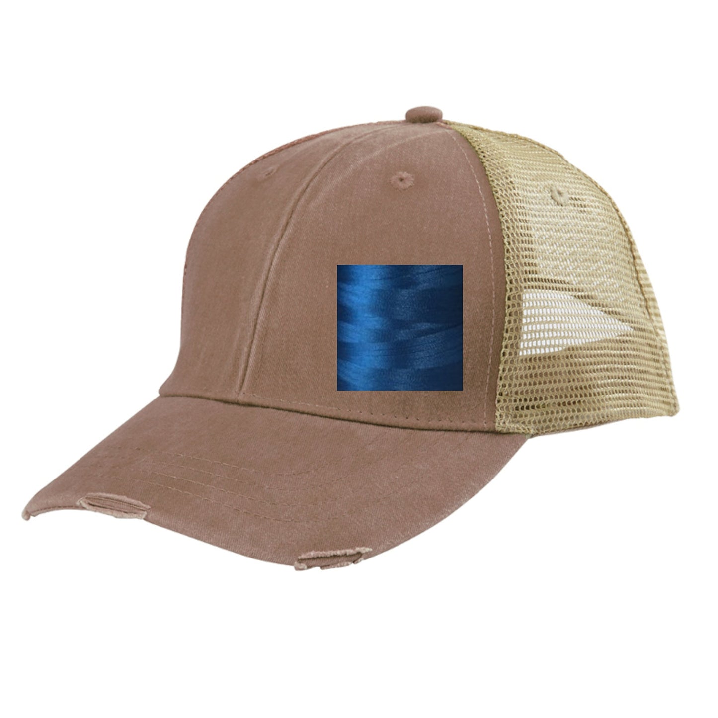 Illinois Hat | Distressed Snapback Trucker | state cap | many color choices