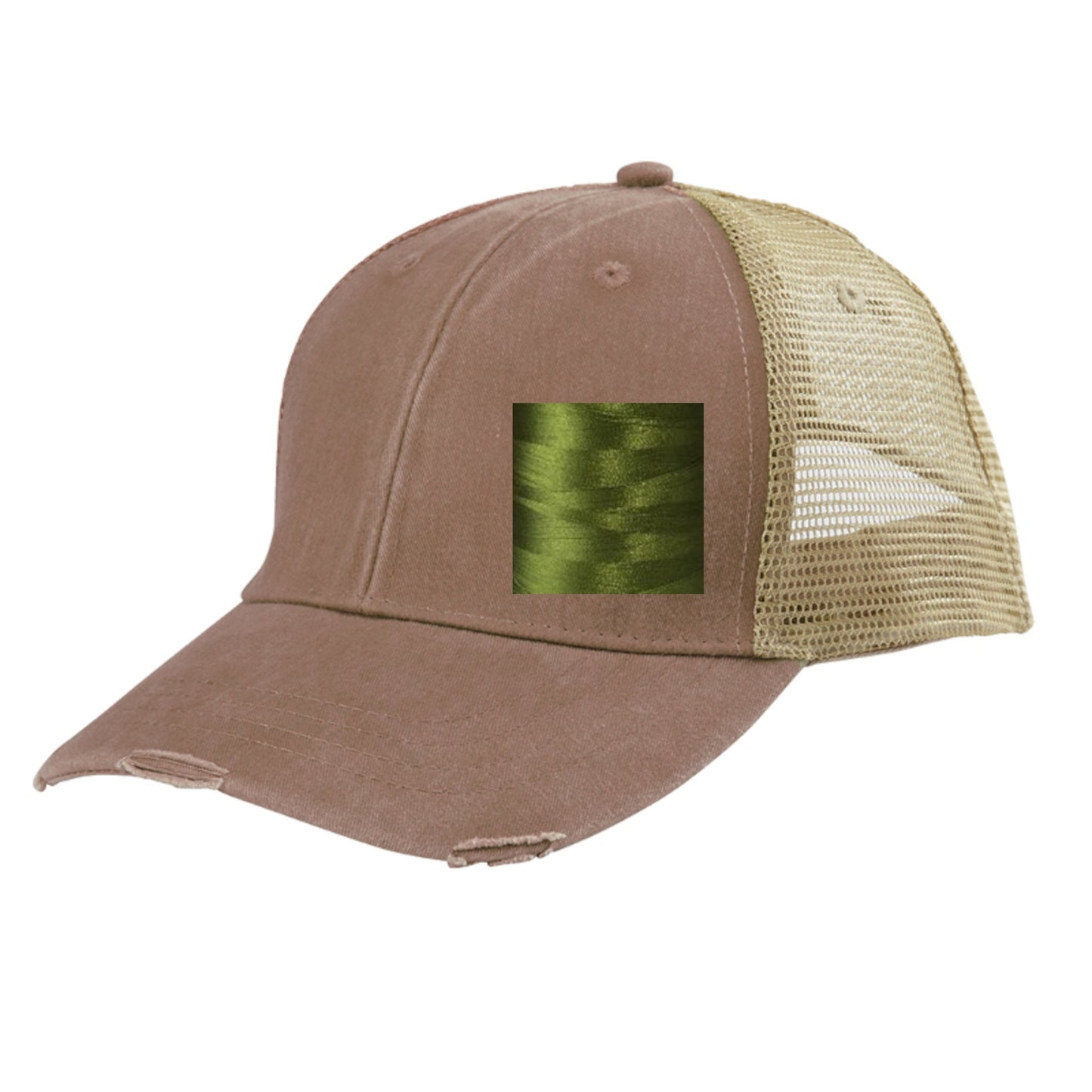 Illinois Hat | Distressed Snapback Trucker | state cap | many color choices