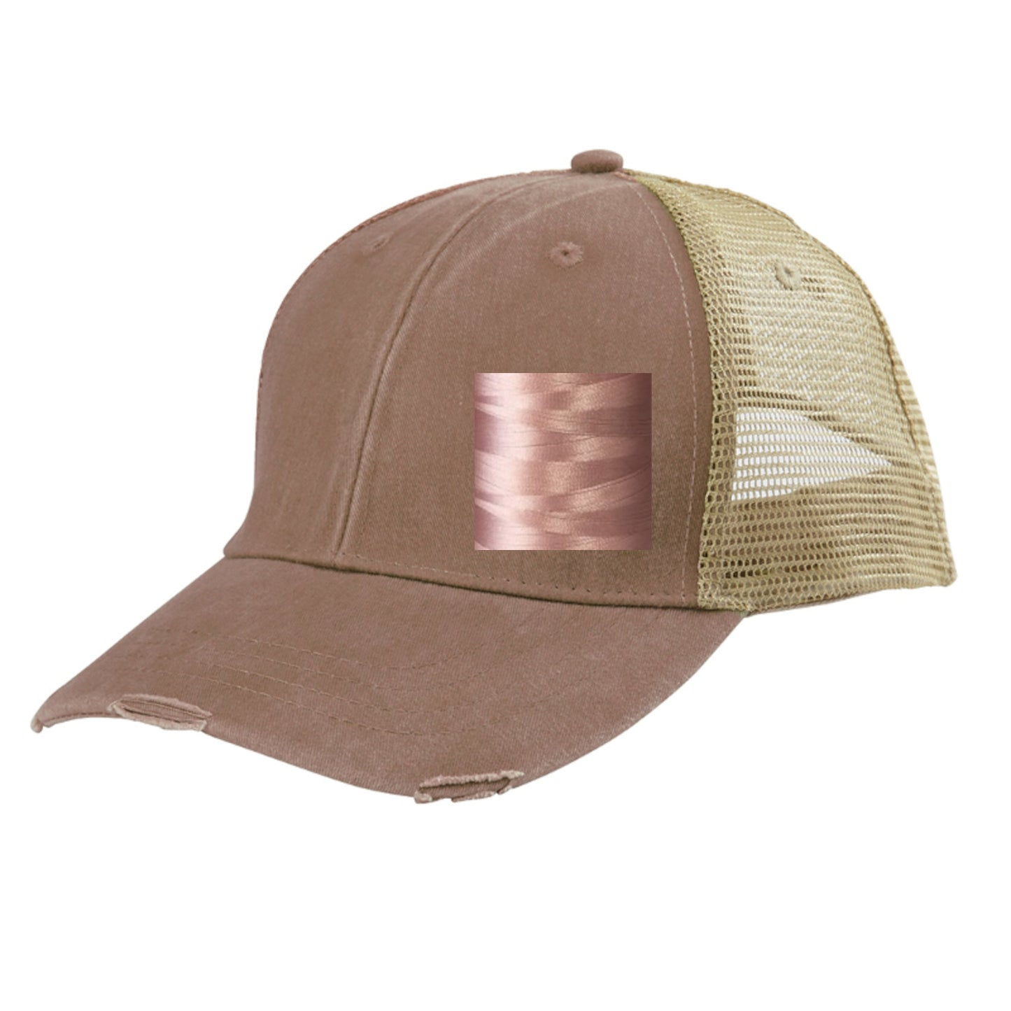 Illinois Hat | Distressed Snapback Trucker | state cap | many color choices