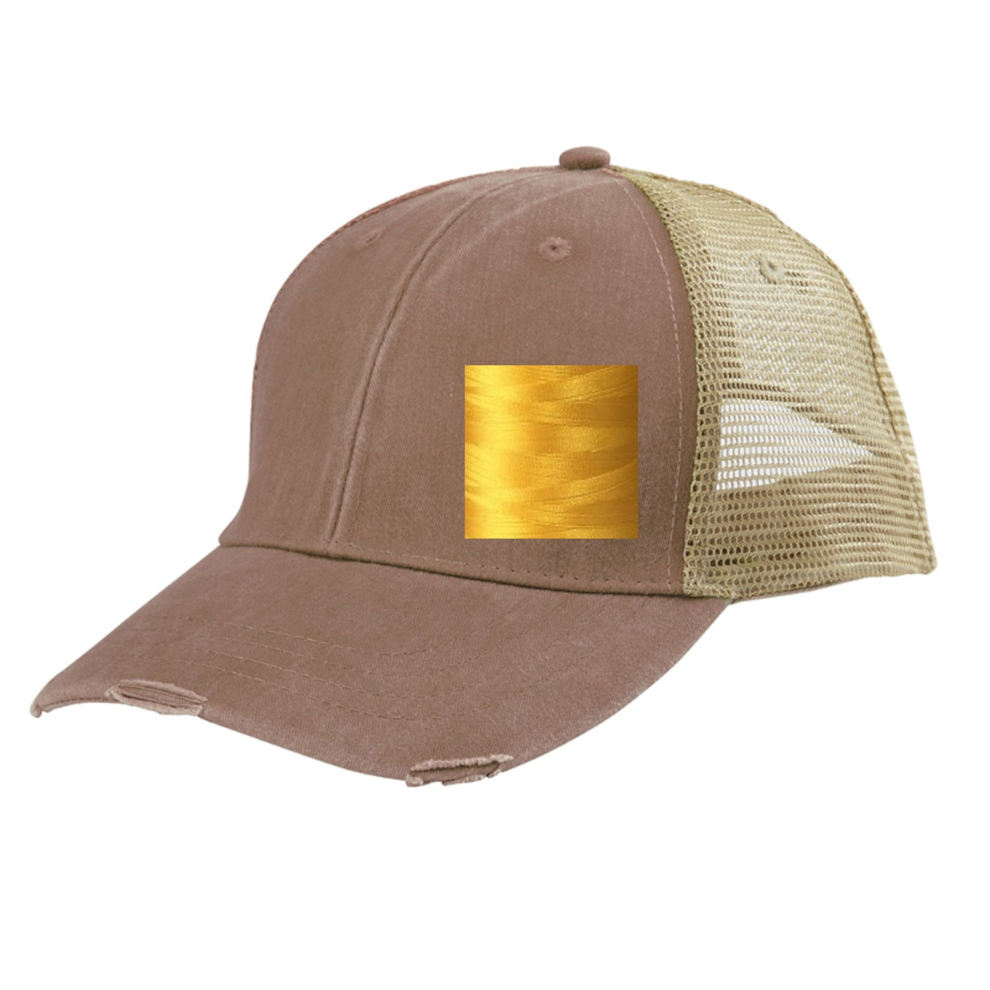 Illinois Hat | Distressed Snapback Trucker | state cap | many color choices