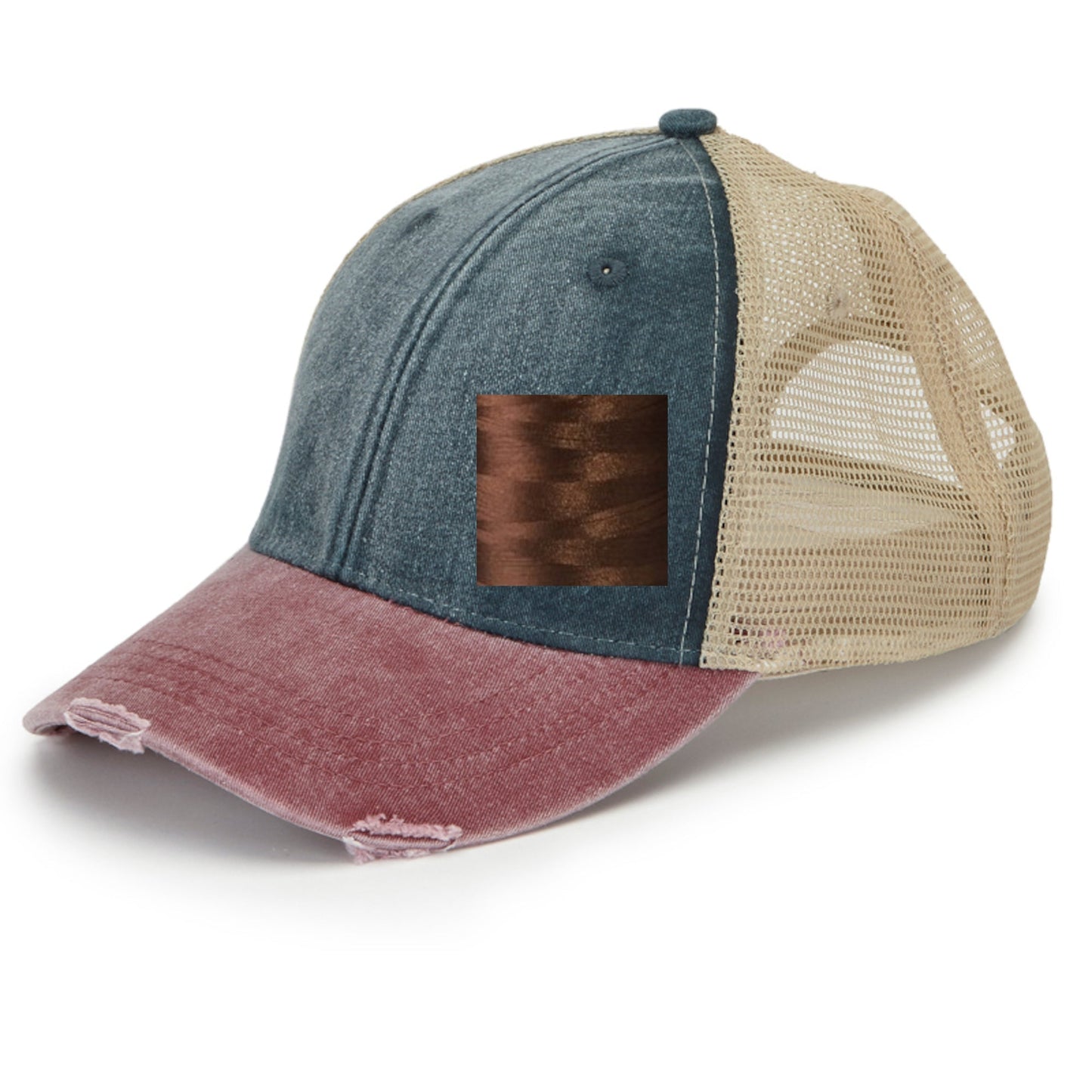 Illinois Hat | Distressed Snapback Trucker | state cap | many color choices