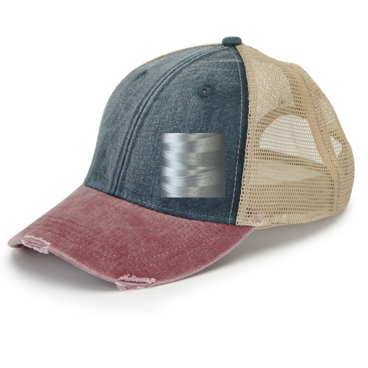 Illinois Hat | Distressed Snapback Trucker | state cap | many color choices