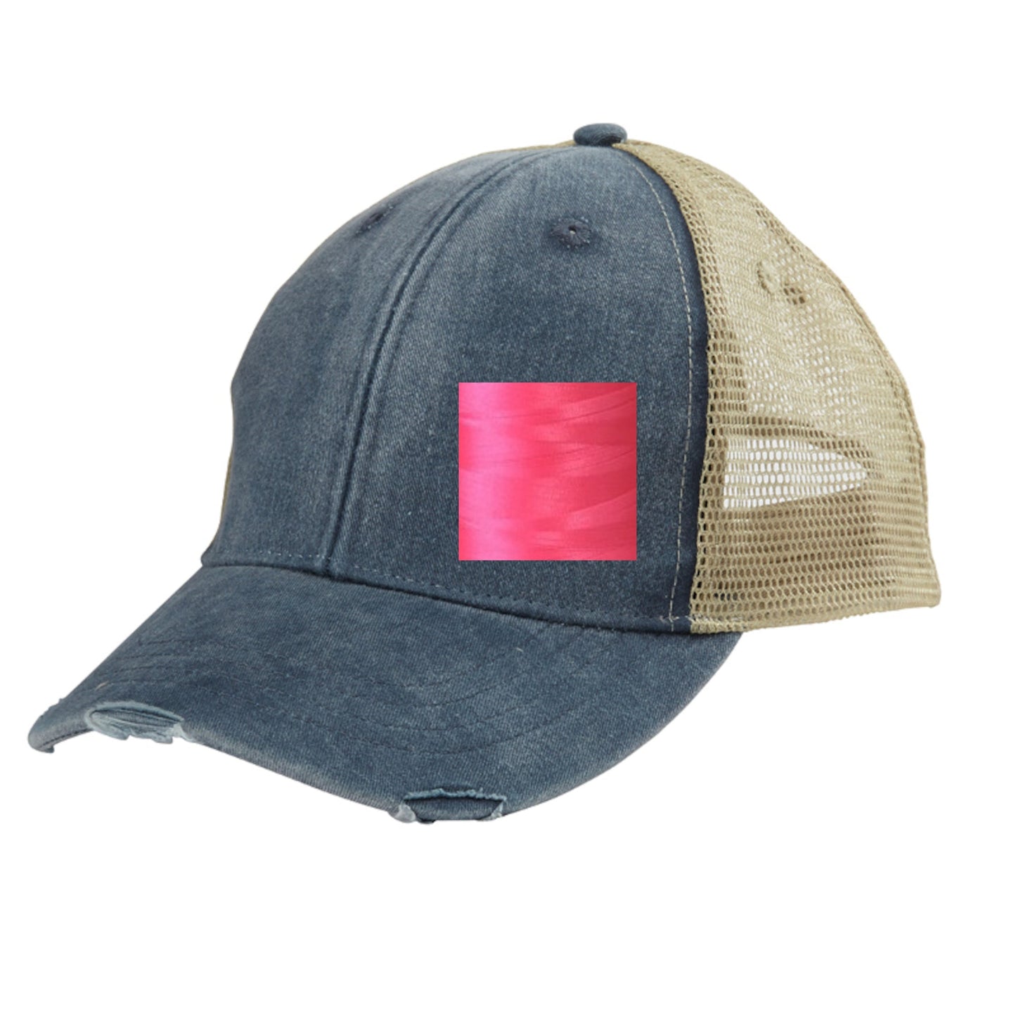 Illinois Hat | Distressed Snapback Trucker | state cap | many color choices