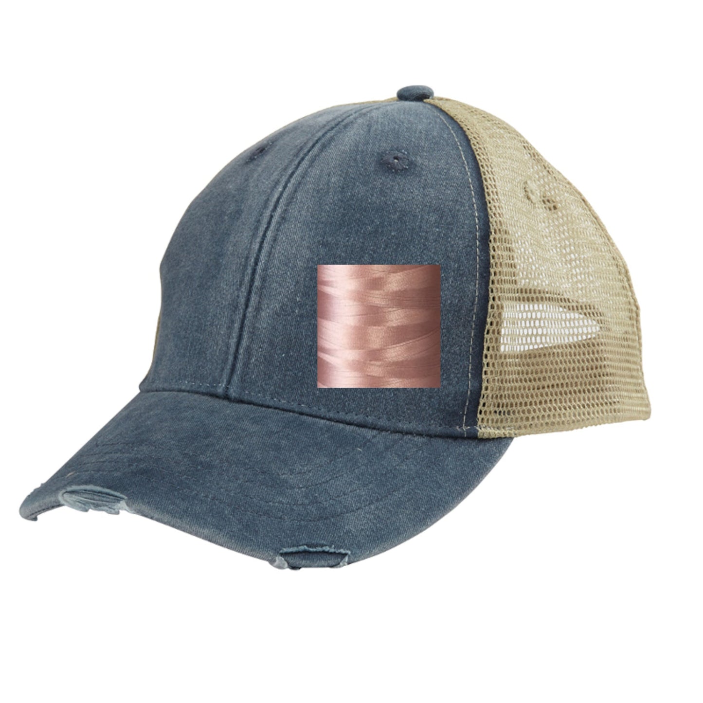 Illinois Hat | Distressed Snapback Trucker | state cap | many color choices