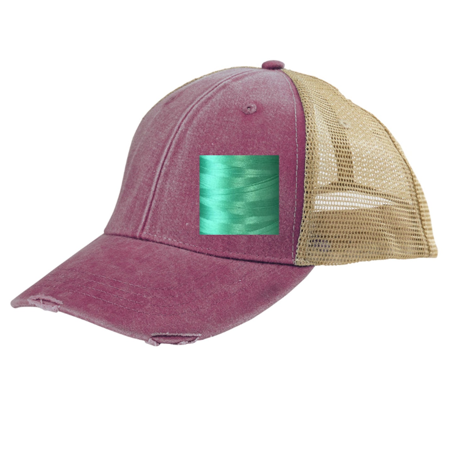 Illinois Hat | Distressed Snapback Trucker | state cap | many color choices
