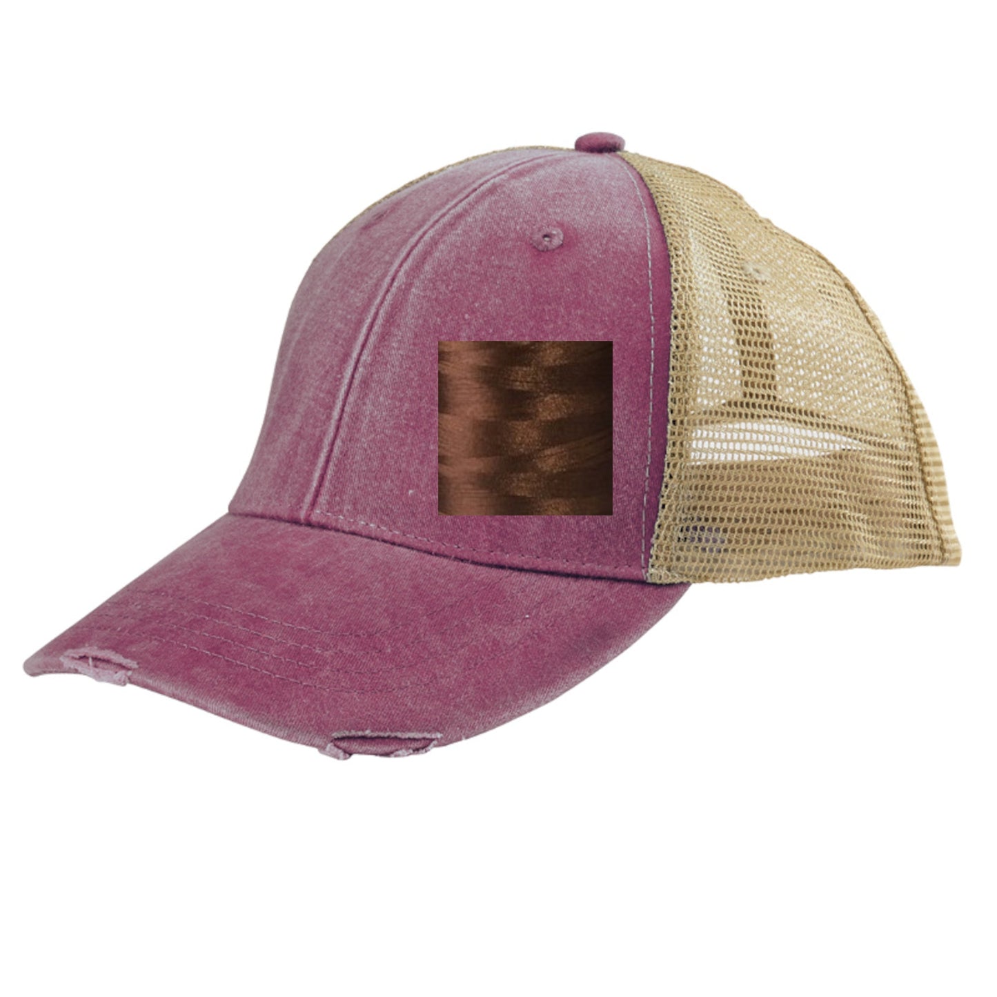 Illinois Hat | Distressed Snapback Trucker | state cap | many color choices