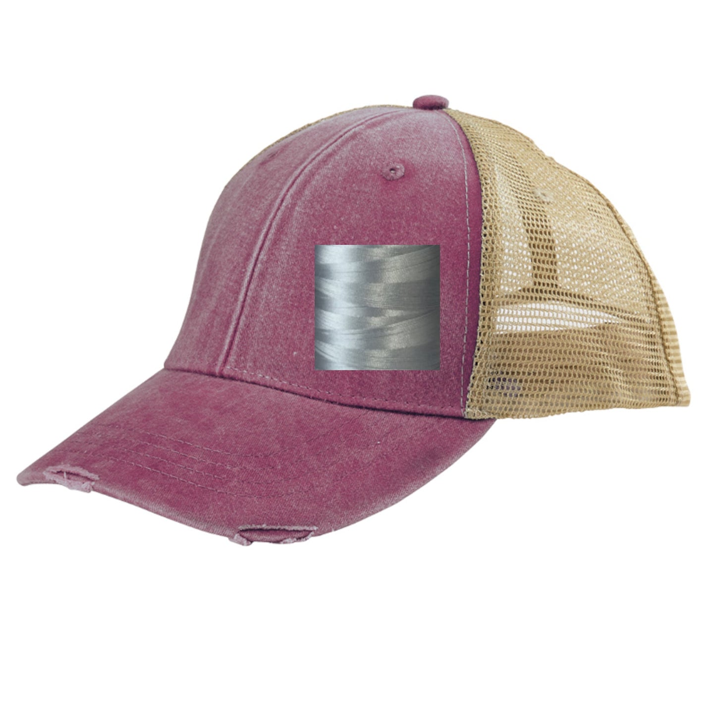 Illinois Hat | Distressed Snapback Trucker | state cap | many color choices