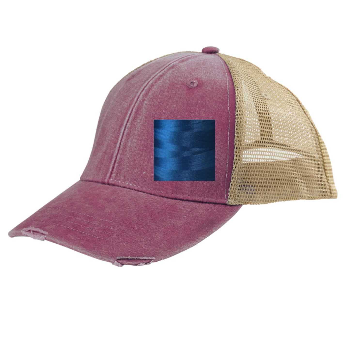 Illinois Hat | Distressed Snapback Trucker | state cap | many color choices