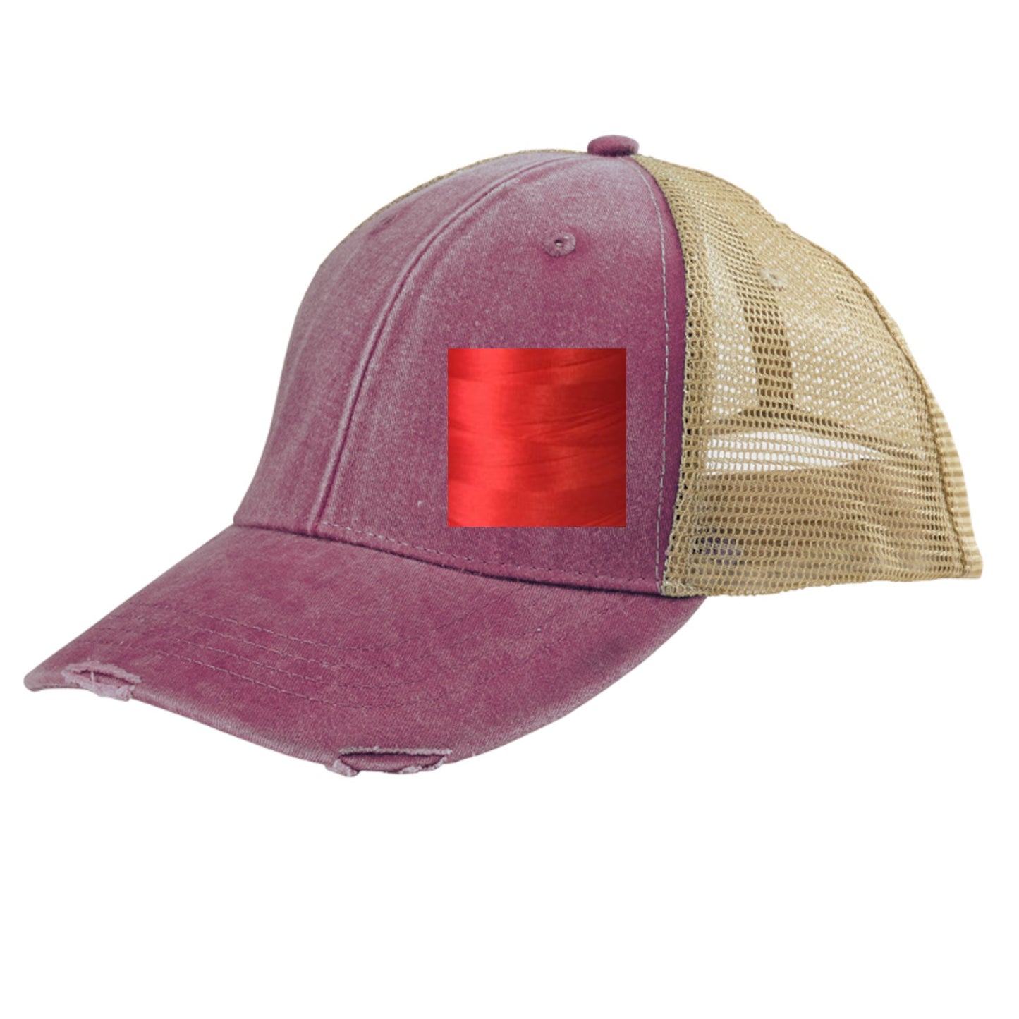 Illinois Hat | Distressed Snapback Trucker | state cap | many color choices