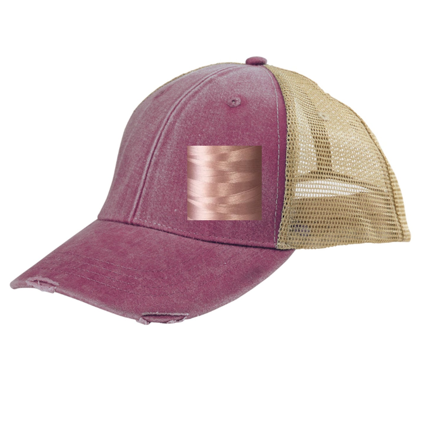 Illinois Hat | Distressed Snapback Trucker | state cap | many color choices