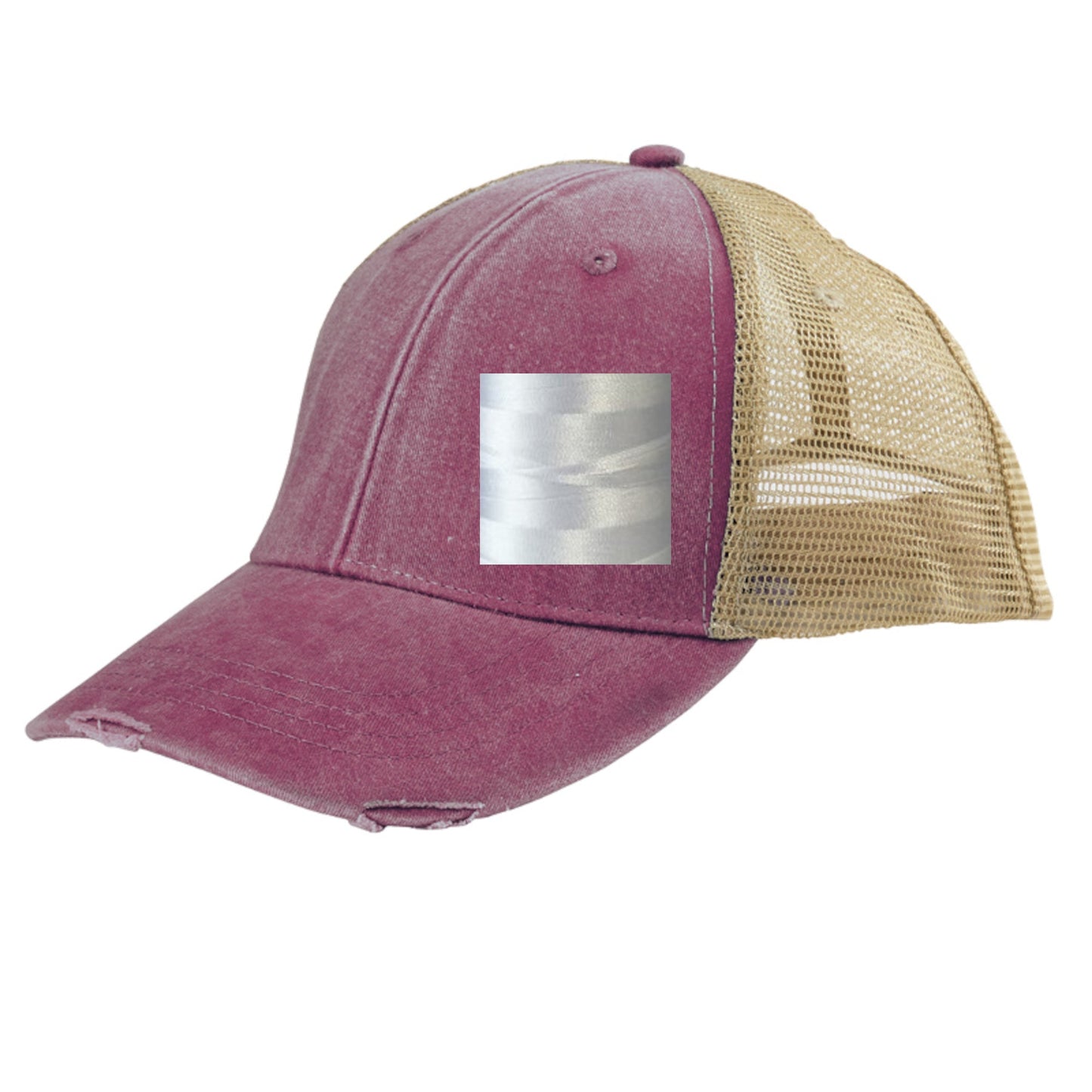 Illinois Hat | Distressed Snapback Trucker | state cap | many color choices