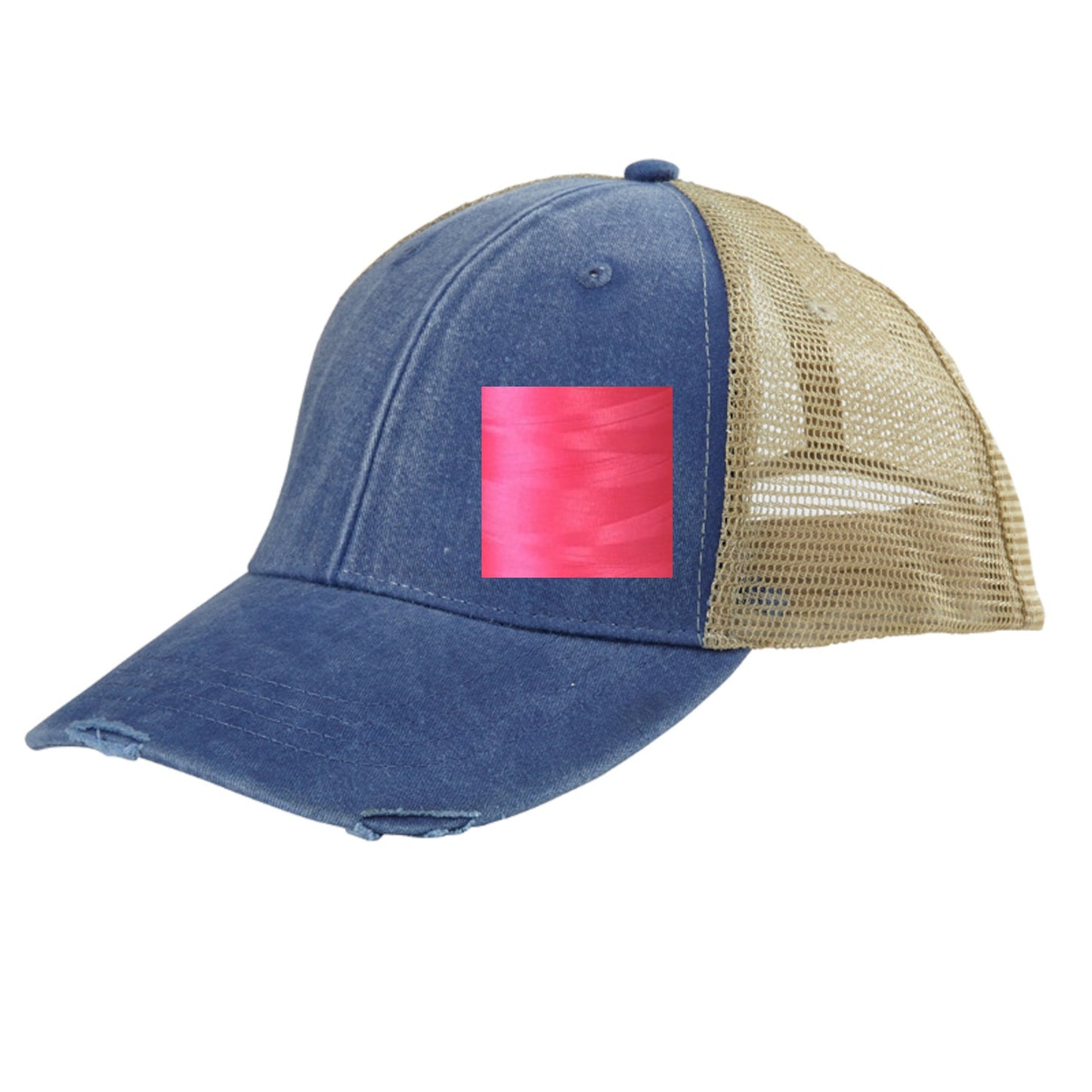 Illinois Hat | Distressed Snapback Trucker | state cap | many color choices