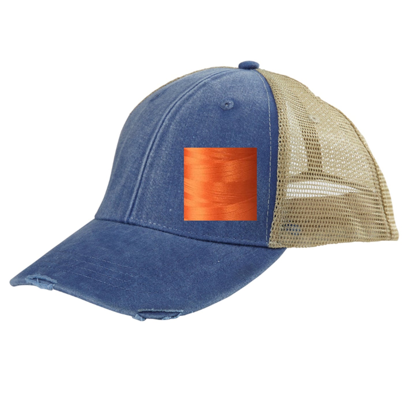 Illinois Hat | Distressed Snapback Trucker | state cap | many color choices