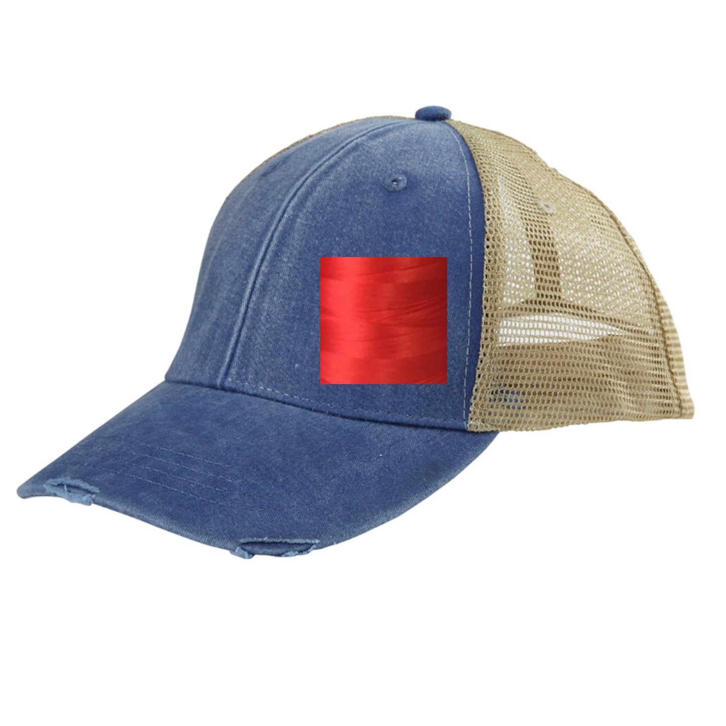 Illinois Hat | Distressed Snapback Trucker | state cap | many color choices