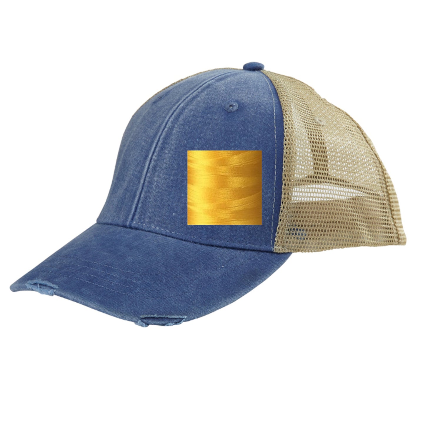 Illinois Hat | Distressed Snapback Trucker | state cap | many color choices