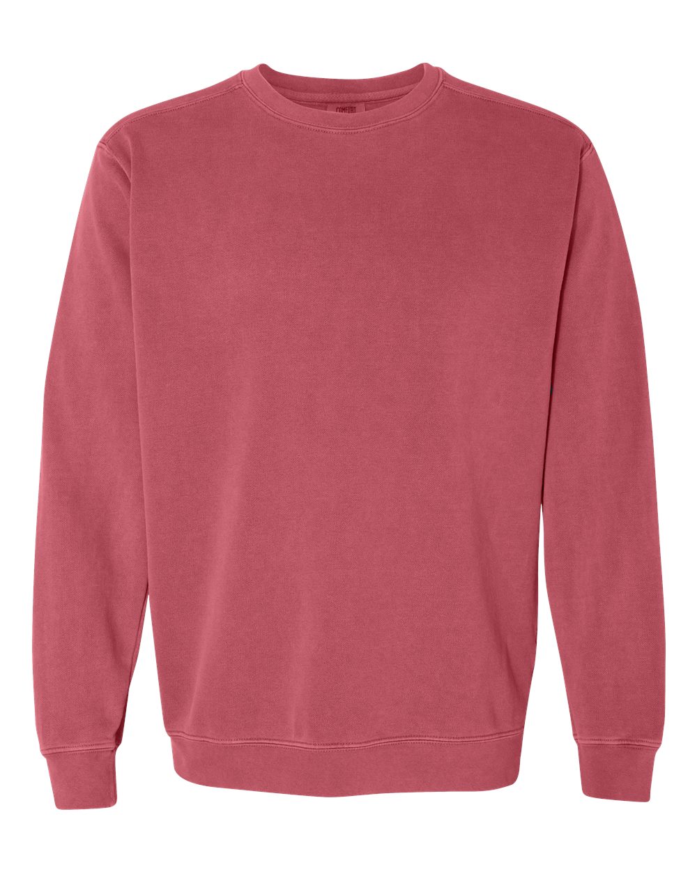 Comfort Colors Ghostbirds Logo Crewneck Sweatshirt | Lacrosse Spiritwear - Crimson