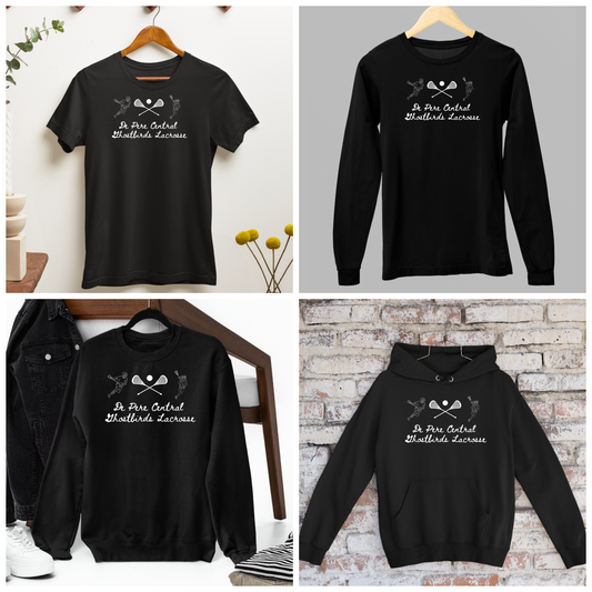 De Pere Ghostbirds Players Graphic - Black Tee, Long Sleeve Tee, Crewneck, or Hoodie