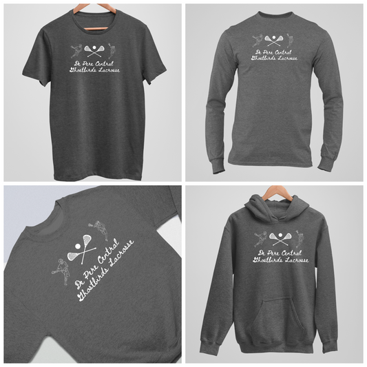 De Pere Ghostbirds Players Graphic - Dark Heather Tee, Long Sleeve Tee, Crewneck, or Hoodie