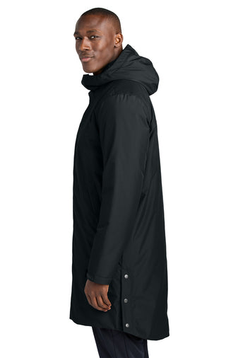 De Pere Central Lacrosse - Black Sideline Parka- Ghostbirds Logo Left Chest