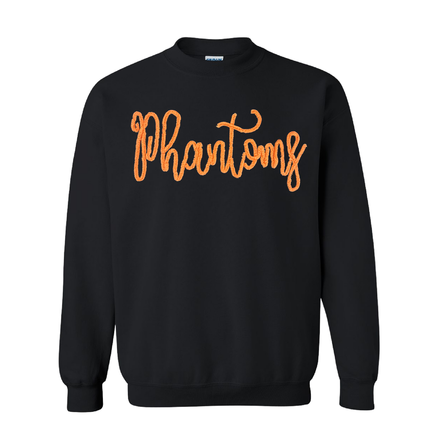 Custom Team Crewneck - West De Pere Phantoms - Chenille Embroidery
