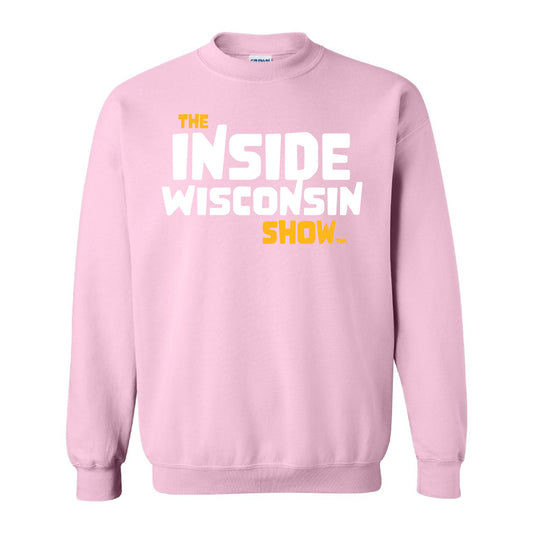 The Inside Wisconsin Show Crewneck Sweatshirt - Pink