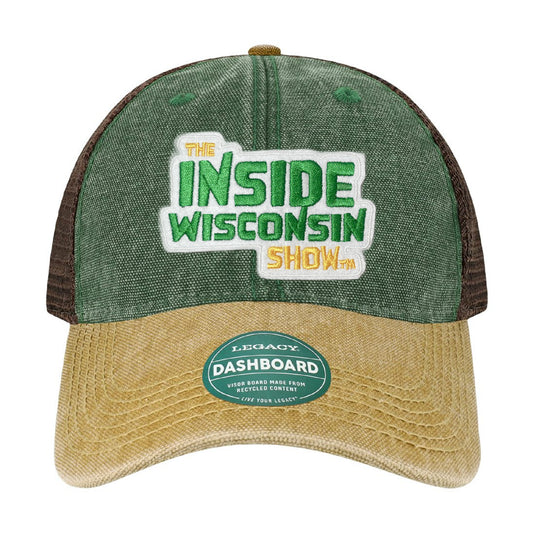 The Inside Wisconsin Show Trucker Hat - Green & Mustard