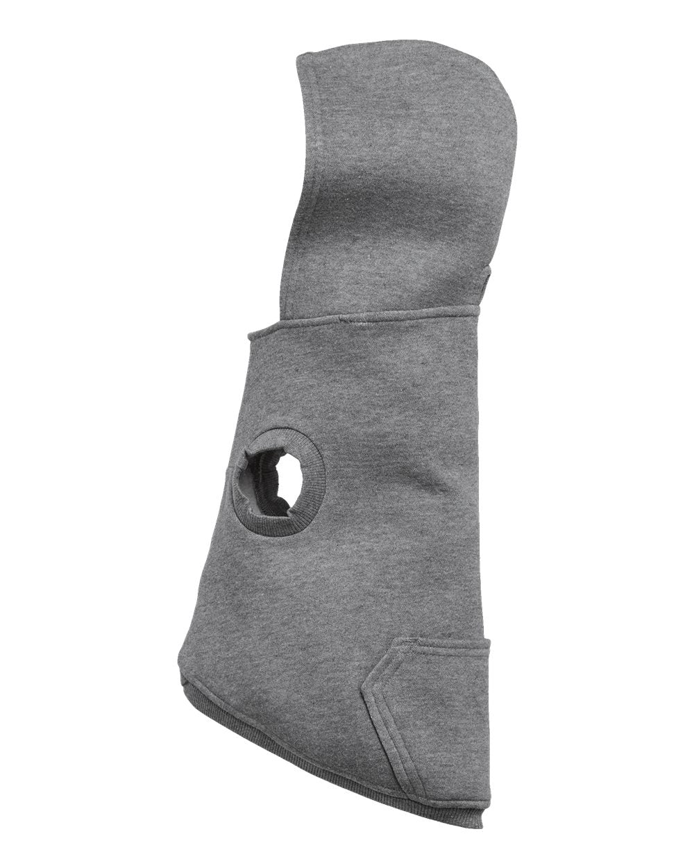 Gray Custom Dog Hoodie – Personalized Pet Sweatshirt with Name