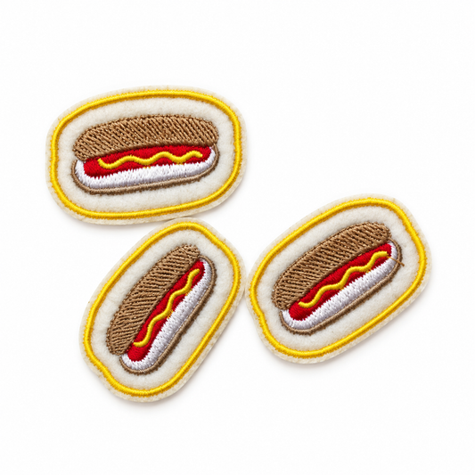 Iron-On Patch - hot dog