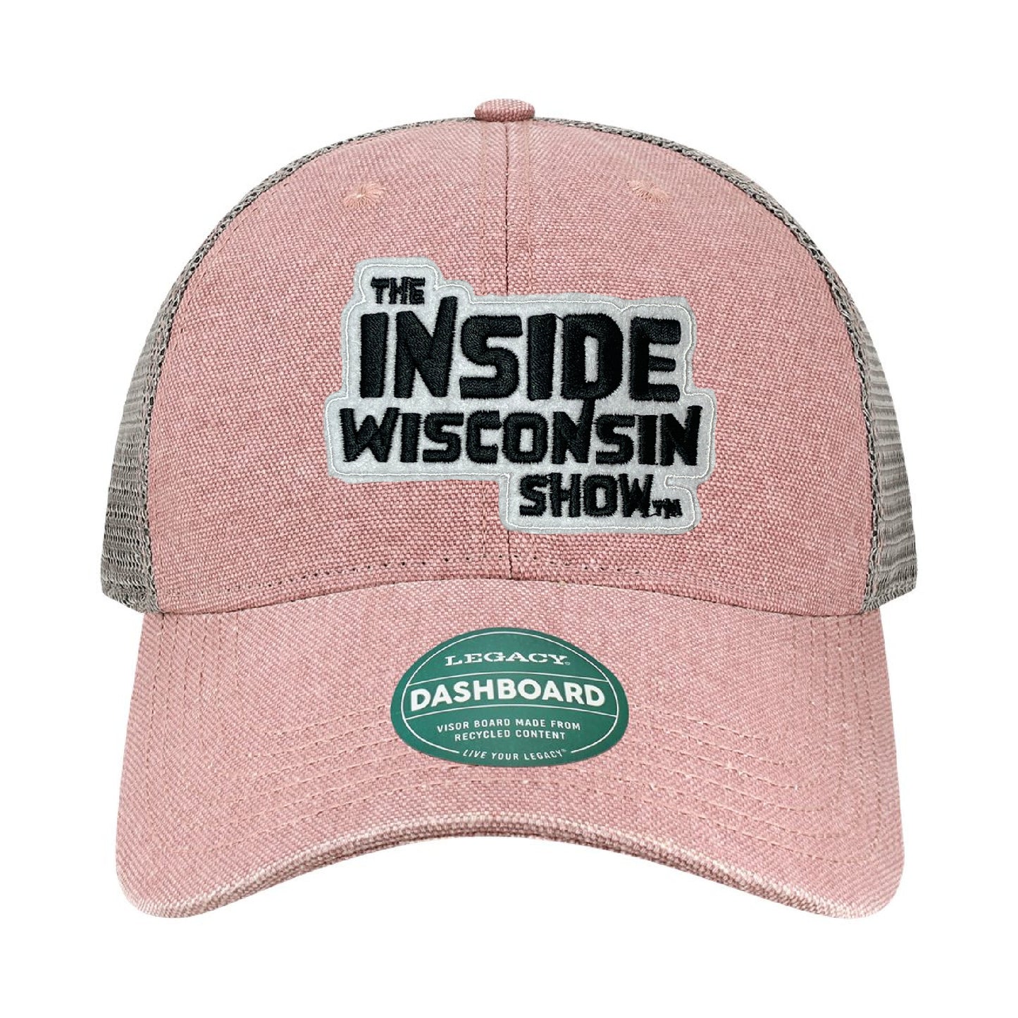 The Inside Wisconsin Show Trucker Hat - Dusty Rose