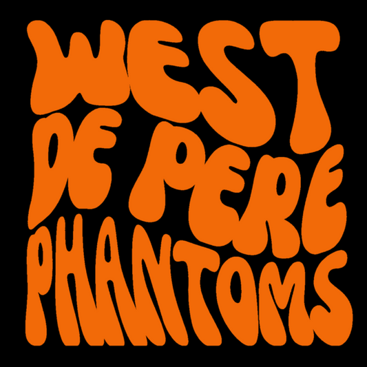 West De Pere Phantoms Retro - Black Tee, Crewneck, or Hoodie